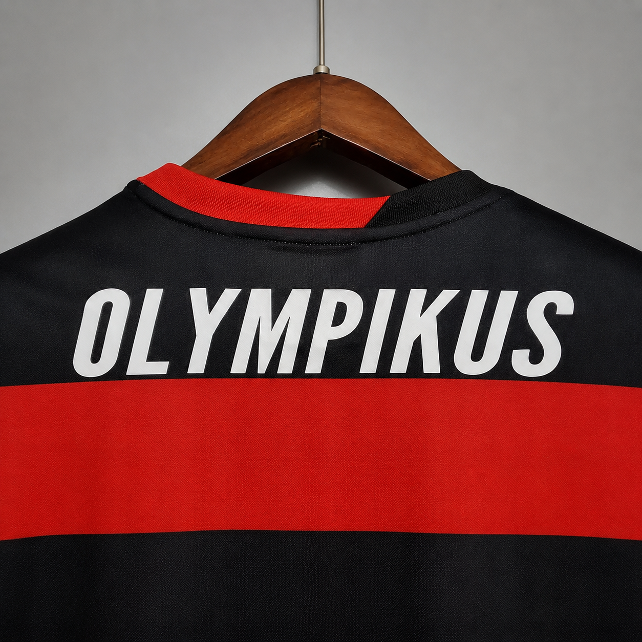 Close-up dettagli e texture Flamengo football shirt 2009/10