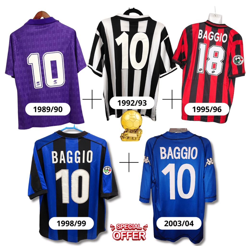 Baggio Pack - The Legend - Retro Soccer Kit