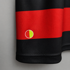 Flamengo maglia home 2009/10 rosso nera stile rétro brasiliano