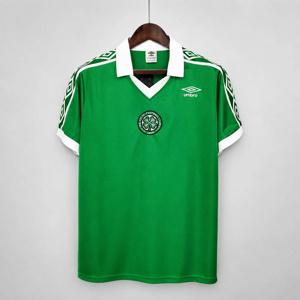 Celtics maglia home 1978/80 verde vintage con colletto bianco