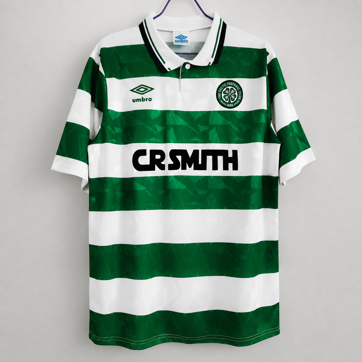 Celtic maglia home 1989/91 verde e bianca vintage