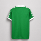 Dettaglio spalla verde jersey vintage Celtic