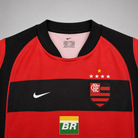 Flamengo maglia home 2003/04 rosso nera stile rétro brasiliano
