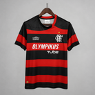 Flamengo maglia home 2009/10 rosso nera stile rétro brasiliano