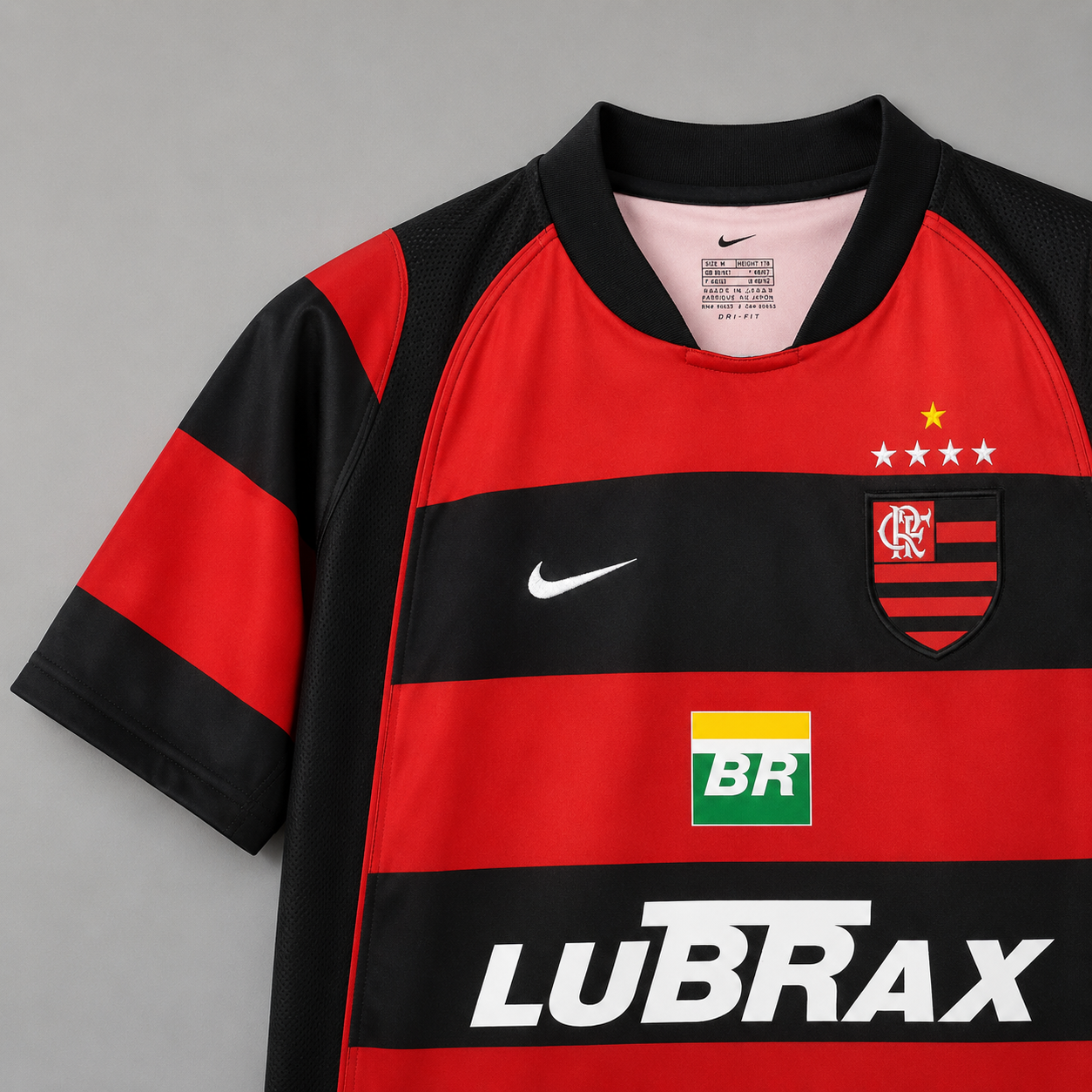 Dettaglio stemma Flamengo jersey vintage 2003/04