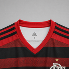 Flamengo maglia home 2018/19 rosso nera stile moderno rétro