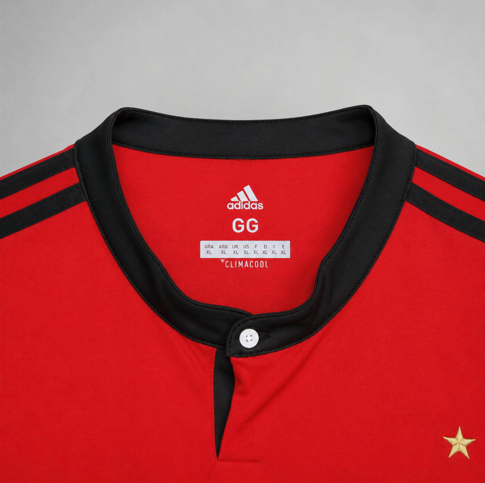 Flamengo shirt home 2017/18 con colletto sportivo retrò

