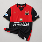 Flamengo maglia home 2007/08 rosso nera stile vintage