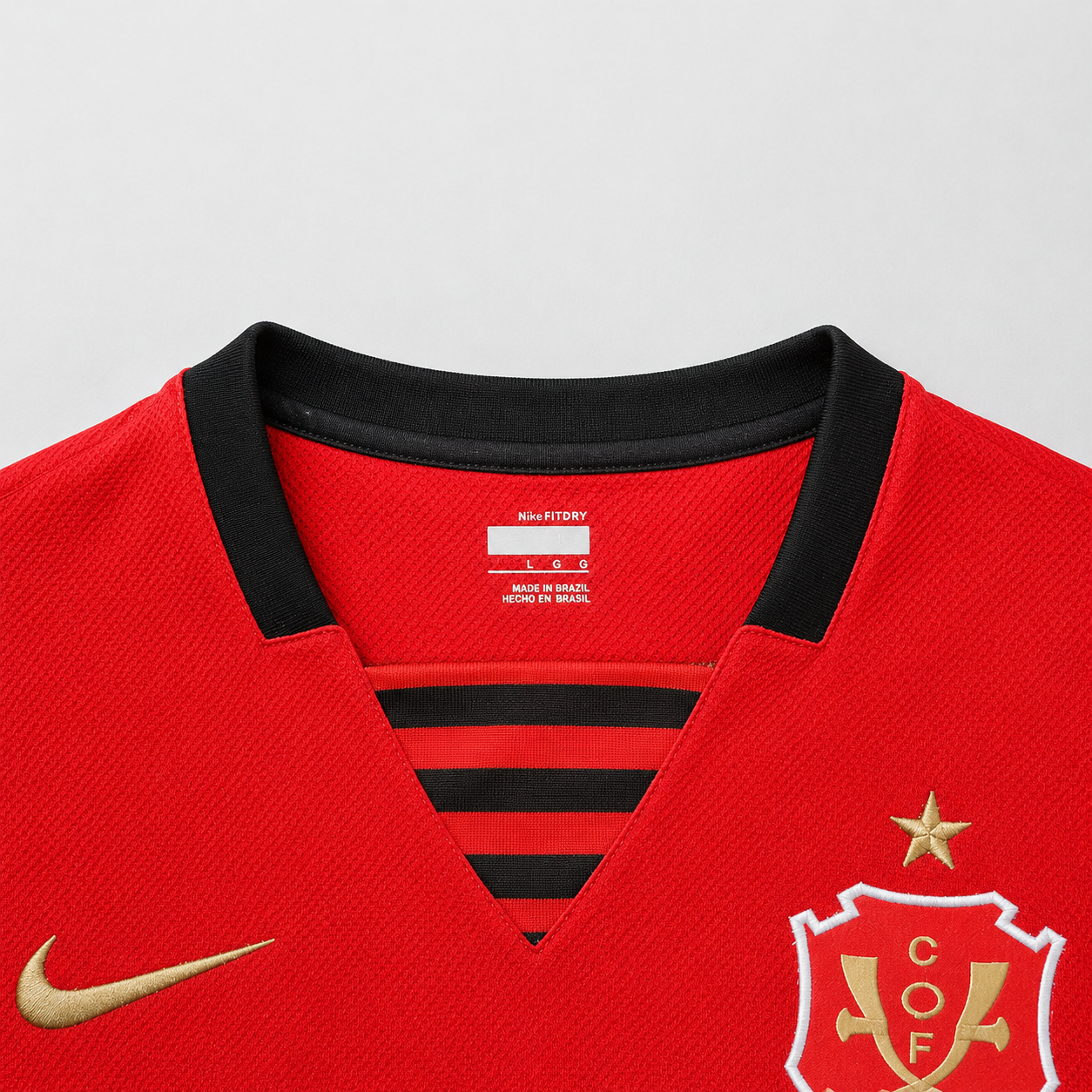 Flamengo home shirt Brasileirão 2007/08 design moderno