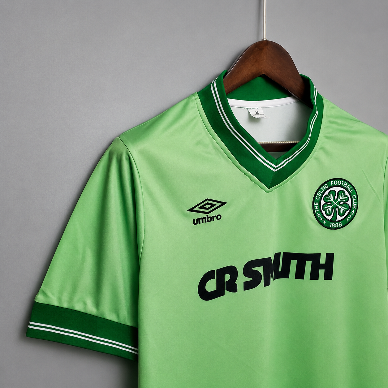 Dettaglio manica jersey Celtics anni 80