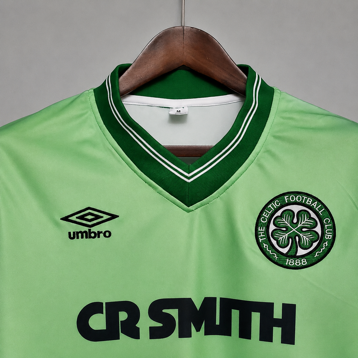 Frontale jersey Celtics away verde anni 80