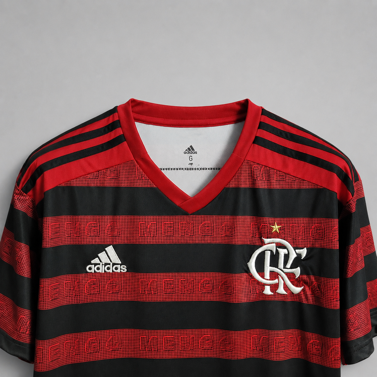 Retro della maglia Flamengo home 2018/19 football shirt brasiliana