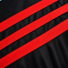 Flamengo home shirt 1990/91 con bande orizzontali rosso nere