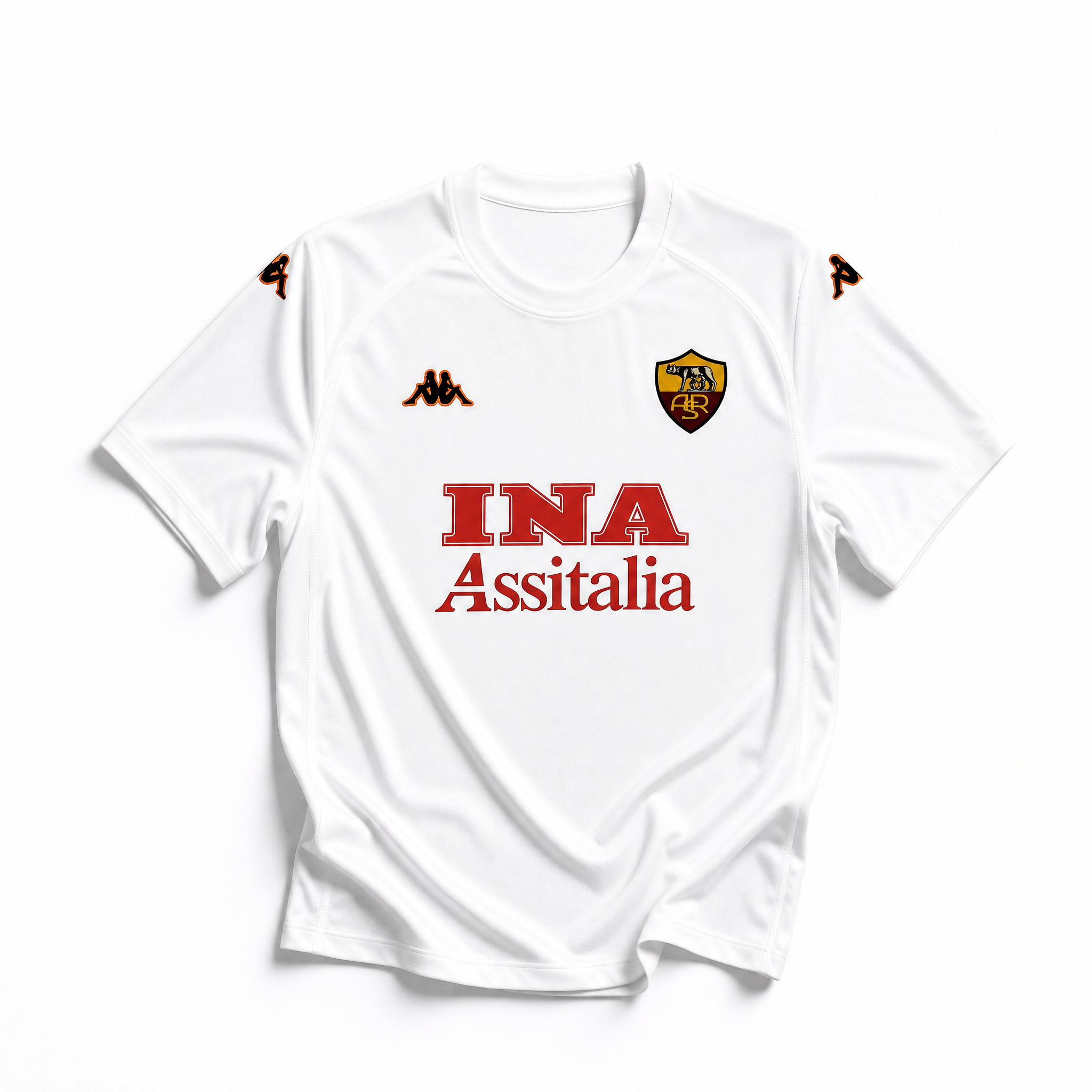 Roma Maglia Away White 2000/01