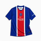 Maglia Ousmane Dembélé PSG Home 2026/27 blu e rossa, vista frontale