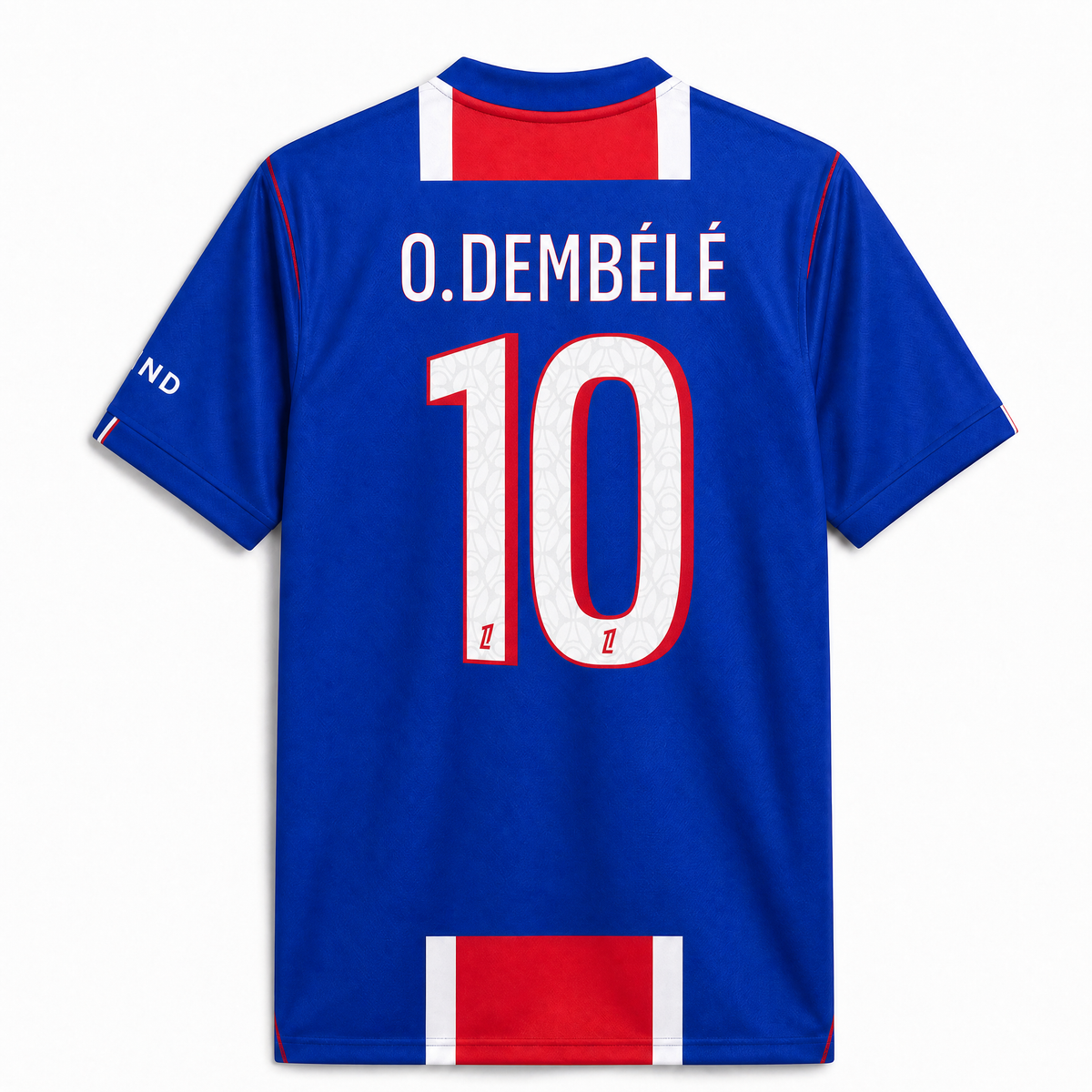 Maglia Ousmane Dembélé PSG Home 2026/27 con O. Dembélé 10 sul retro