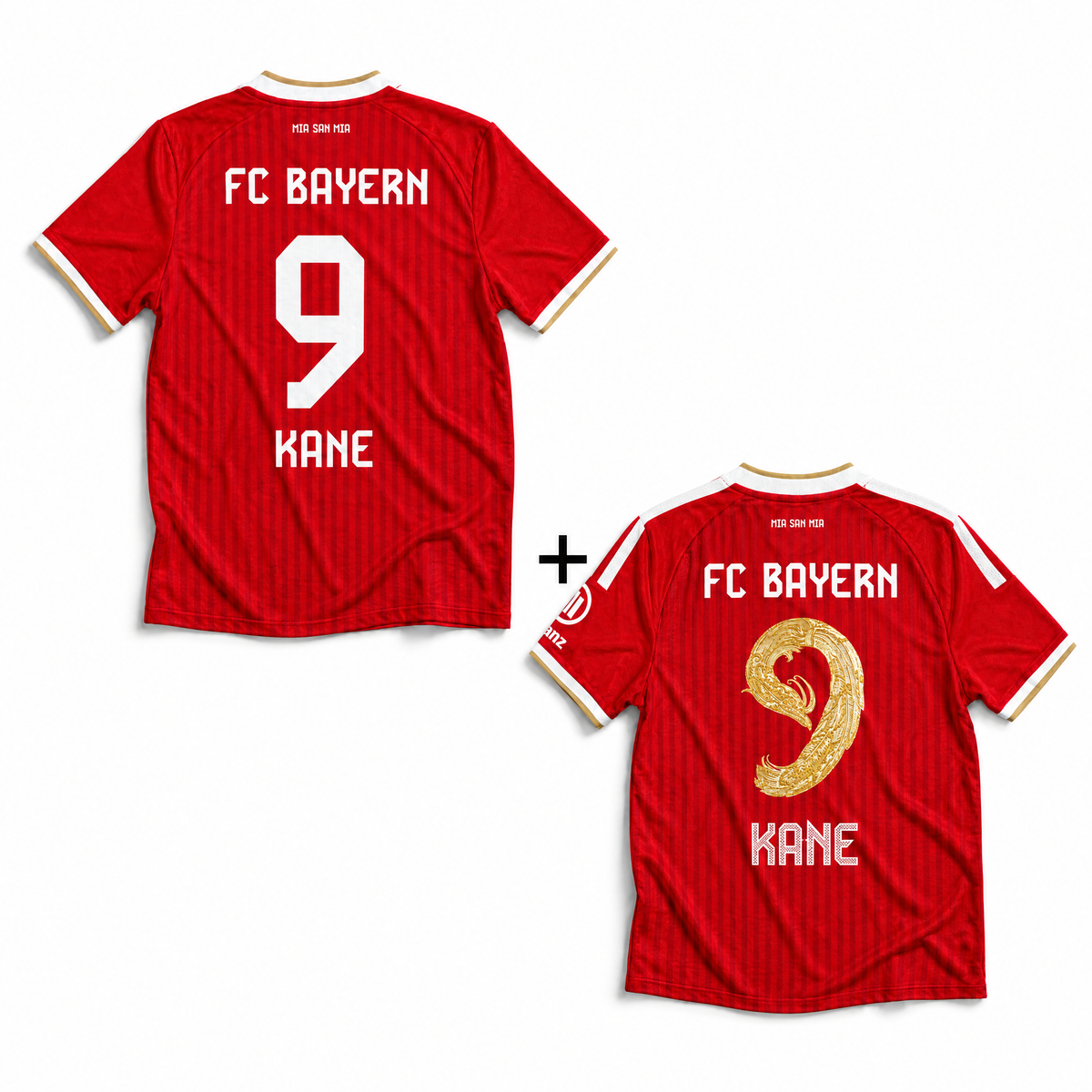 Maglie Kane Bayern Monaco Home + Edizione Speciale 2026/27 - retro