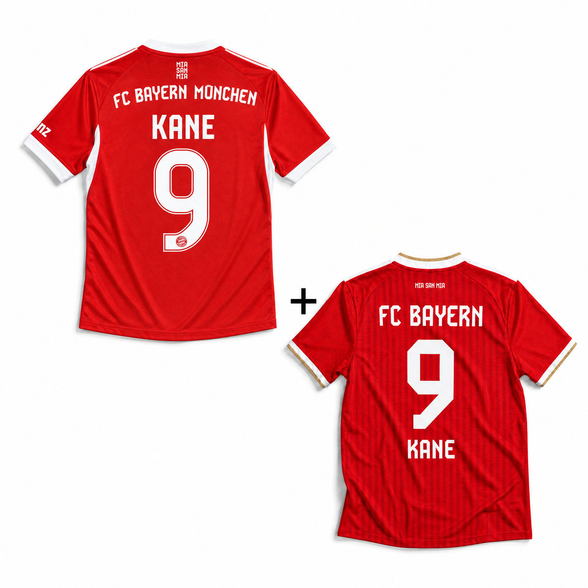 Maglie Kane Bayern Monaco Home 2025/26 + Home 2026/27 - retro