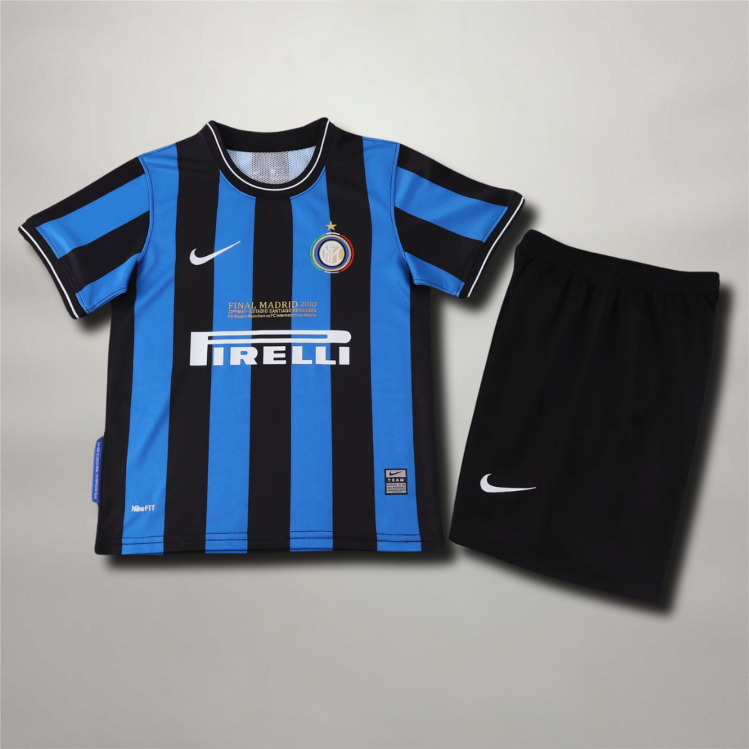 Inter Completo Home 2009/2010 Finale UCL - BAMBINO � Retro Soccer Kit