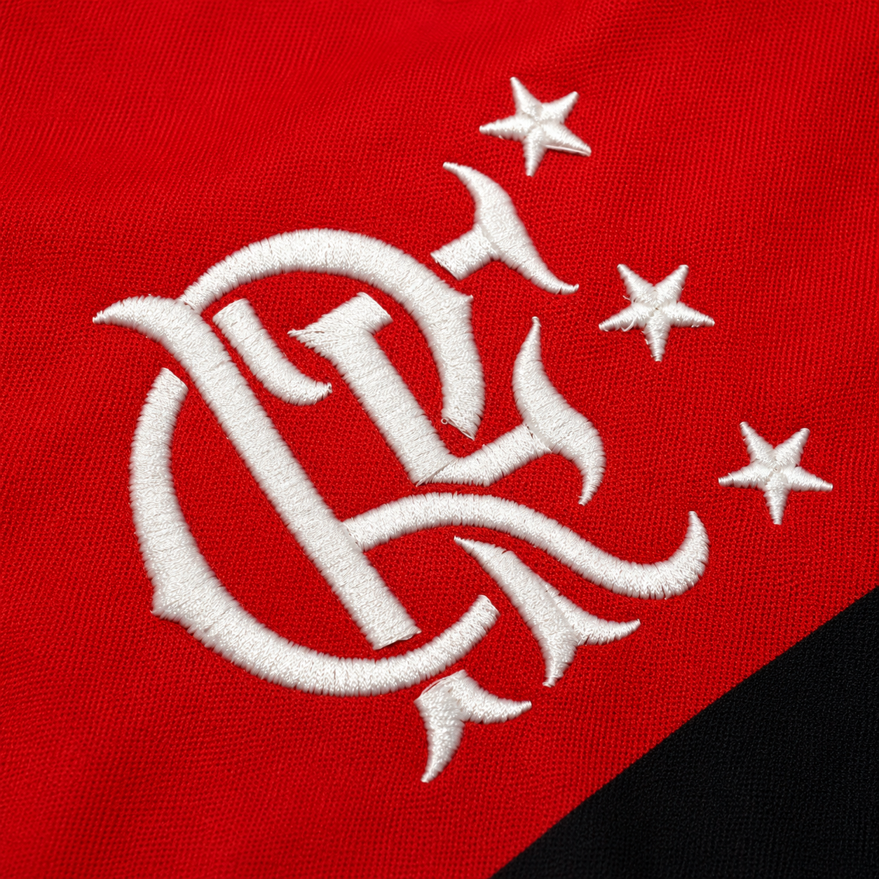 Flamengo maglia home 1982 83 rosso nera stile rétro brasiliano