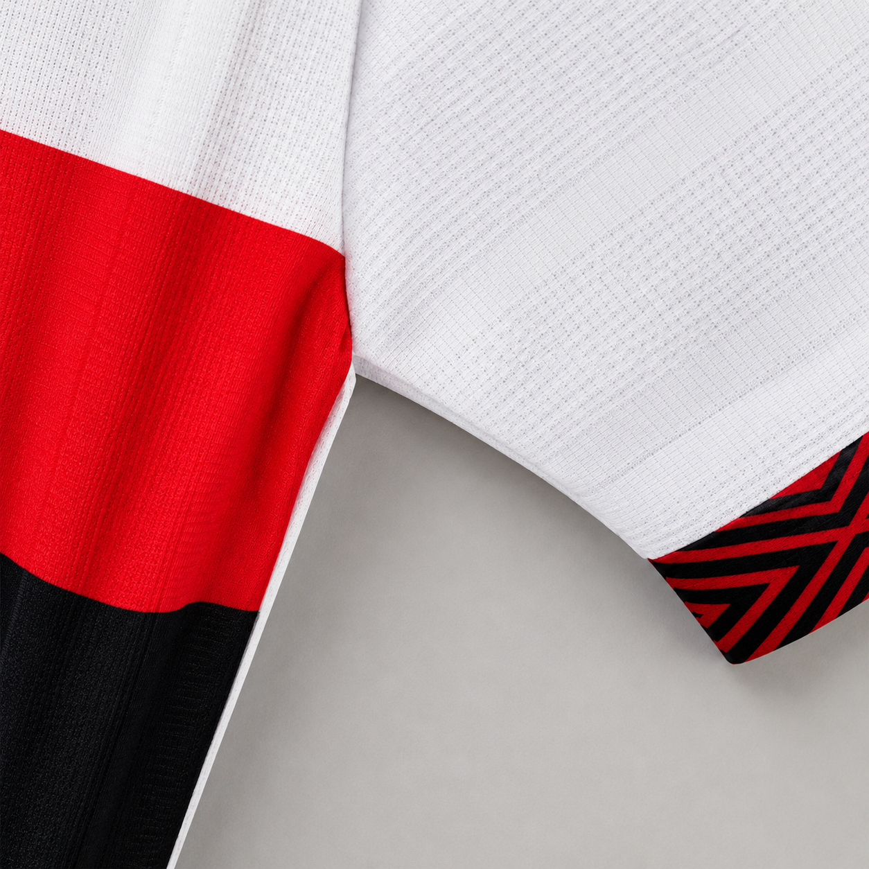 Flamengo maglia away 1995/96 bianca con fascia rosso nera