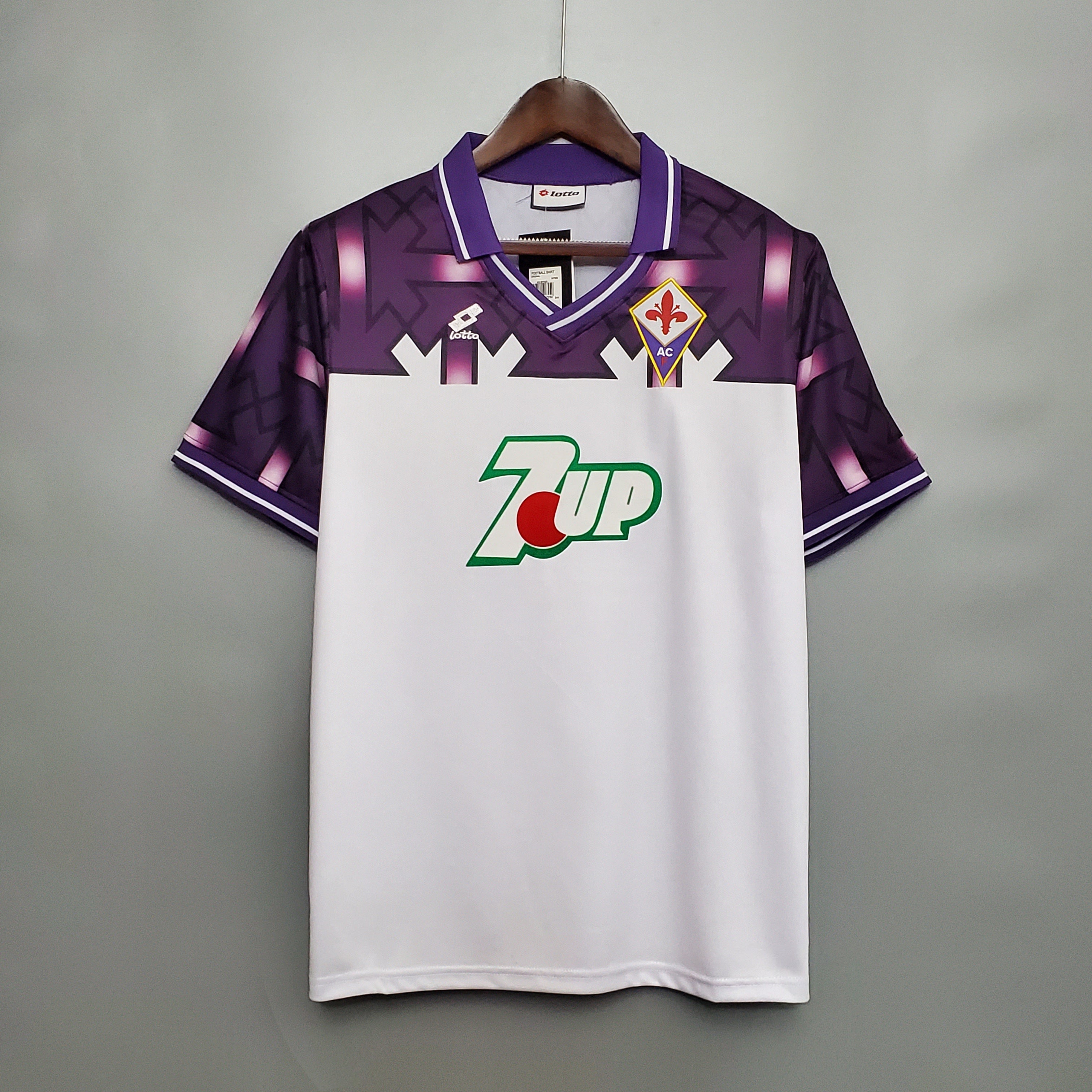 Fiorentina Maglia Away 1992 93 Retro Soccer Kit