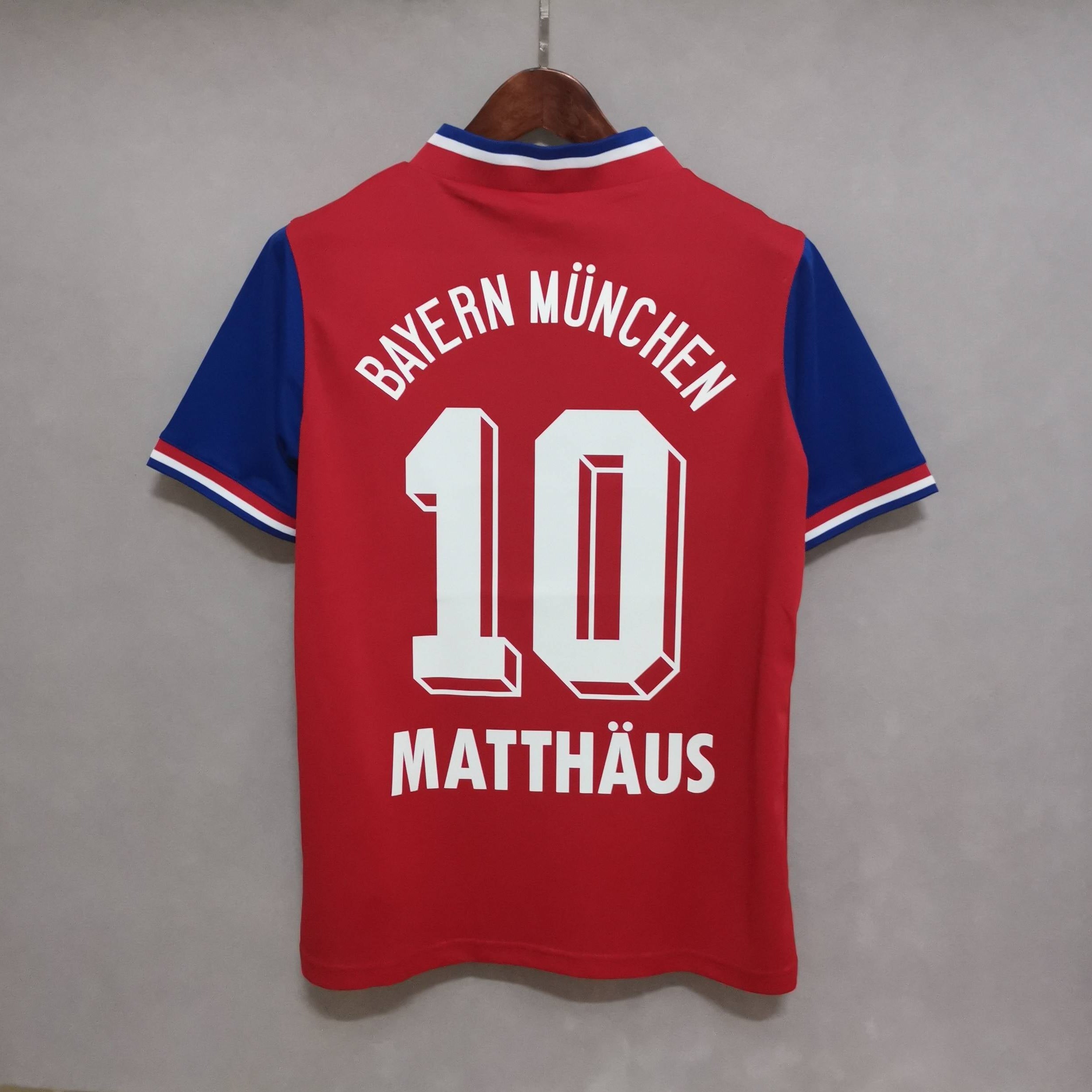 Retro maglia Bayern Monaco 1993/94 stile vintage europeo numero 10
